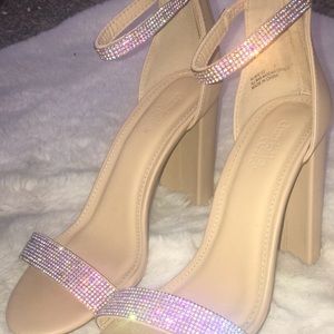 COPY - Sparkley Ankle Strap Heels